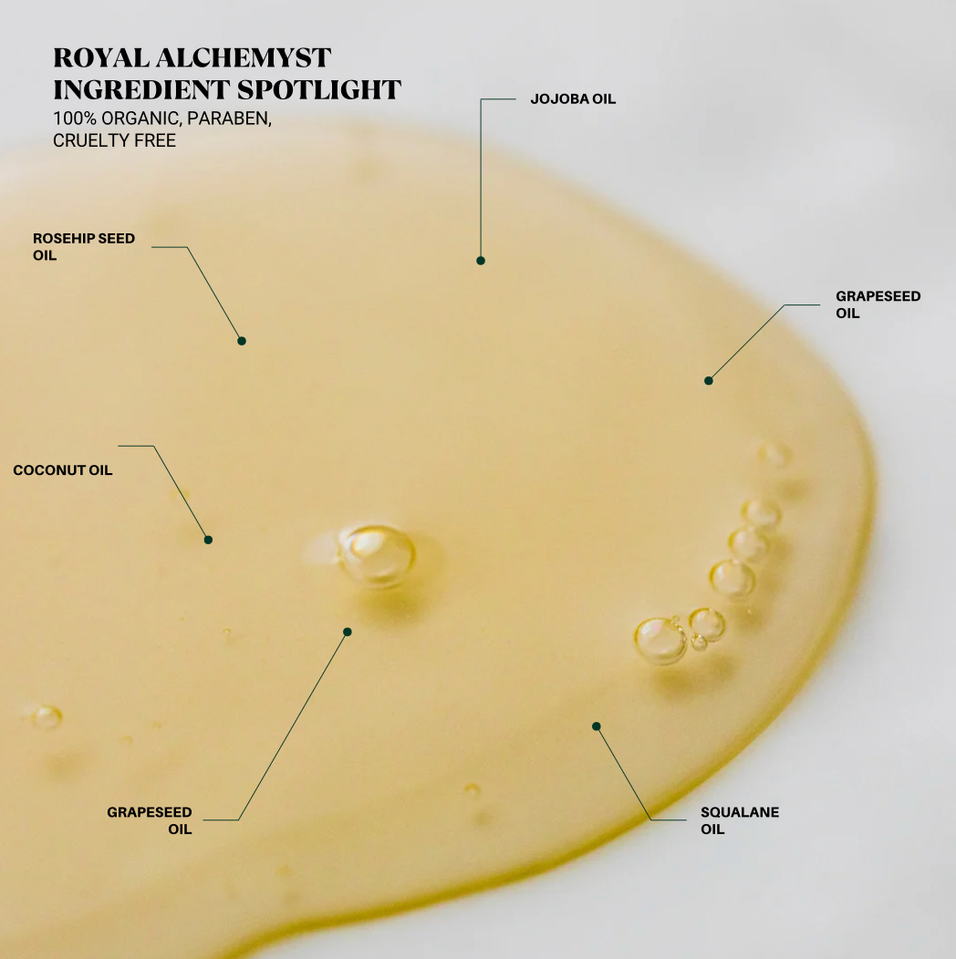 The Royal Sample Collection (5) Oils: Cashmere, Golden Hour, Sweet Vanilla, Her Majesty, Moulin Rouge