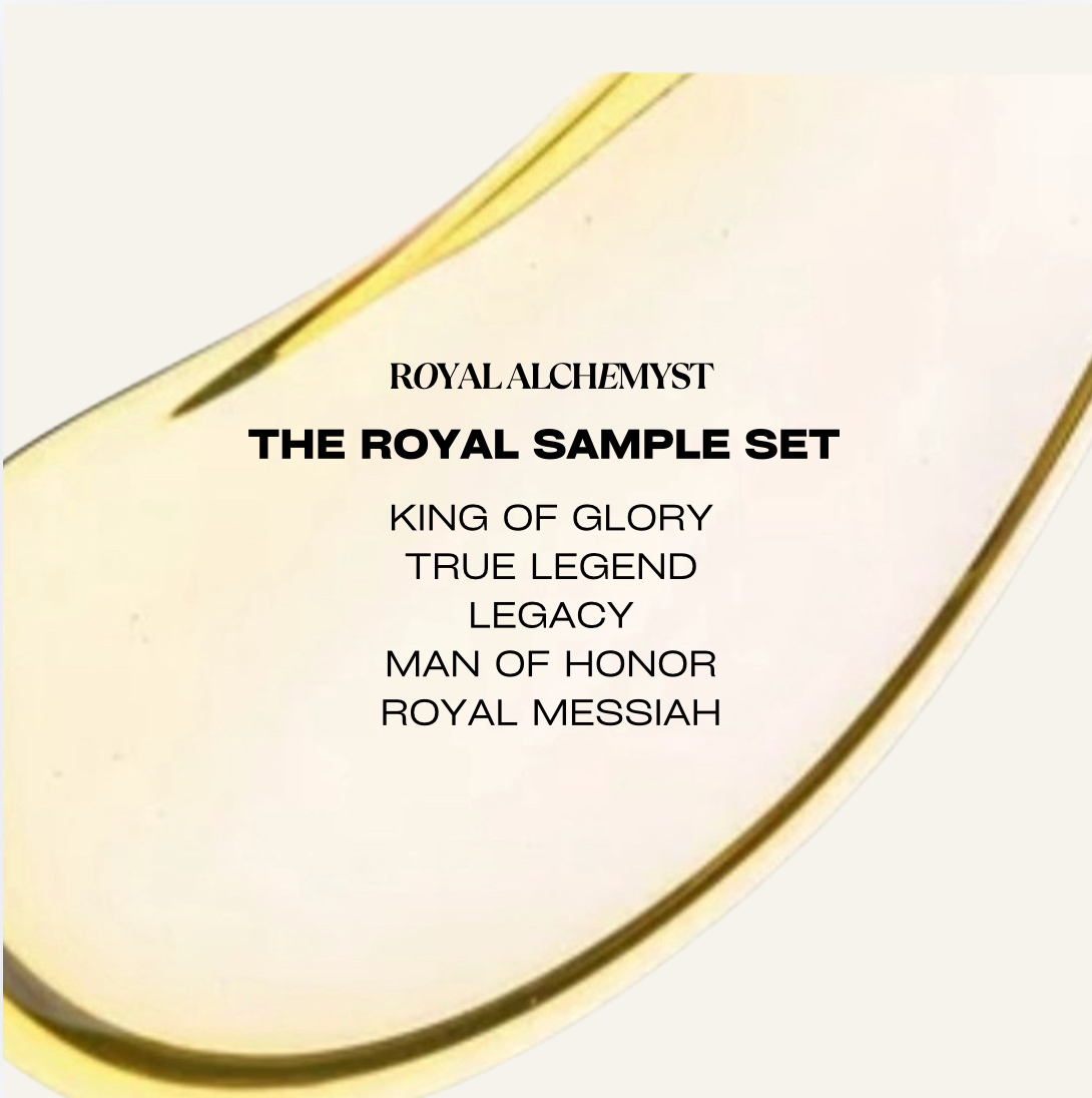 The Royal Sample Collection (5) Oils: Men's Collection-Royal Messiah, True Legend, King of Glory, Man of Honor, Legacy